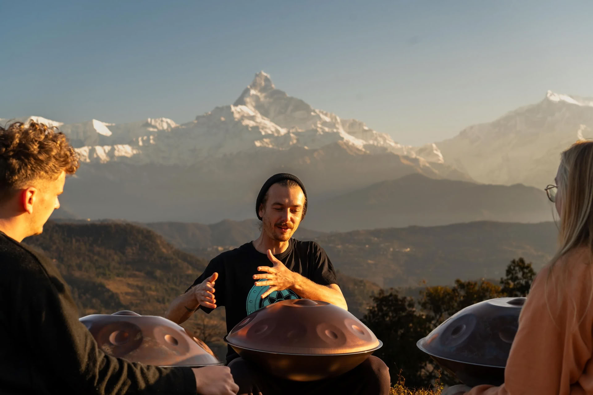 Retreat for læring af handpan