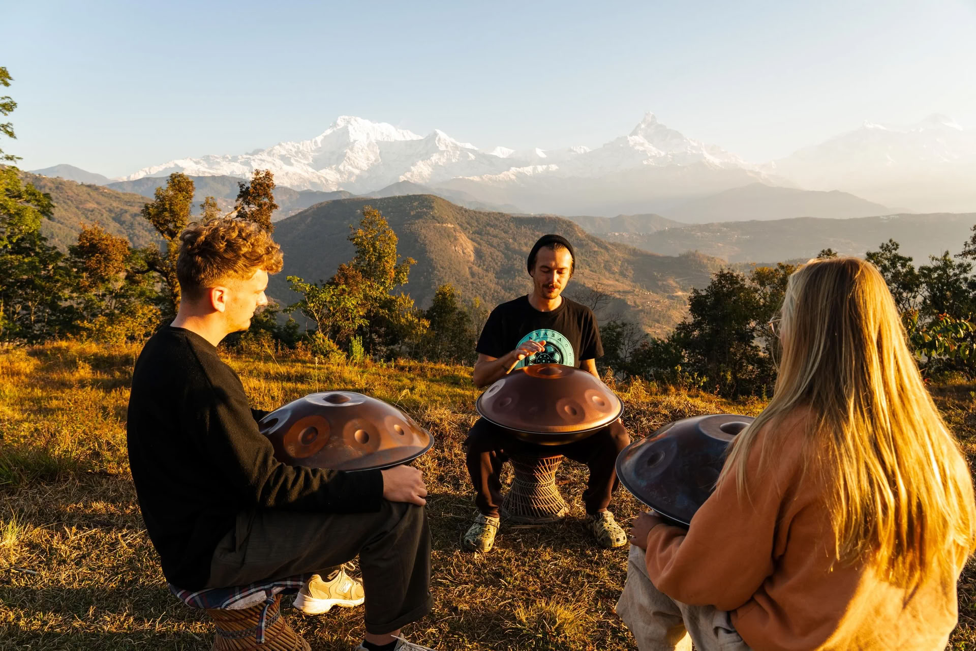 Retreat for læring af handpan