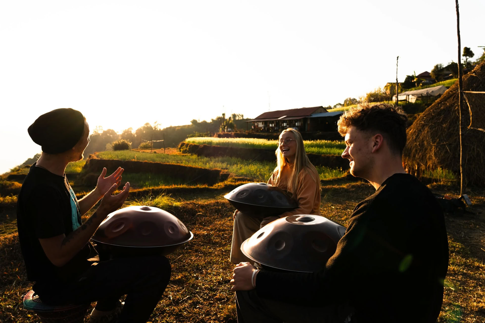 Retreat for læring af handpan