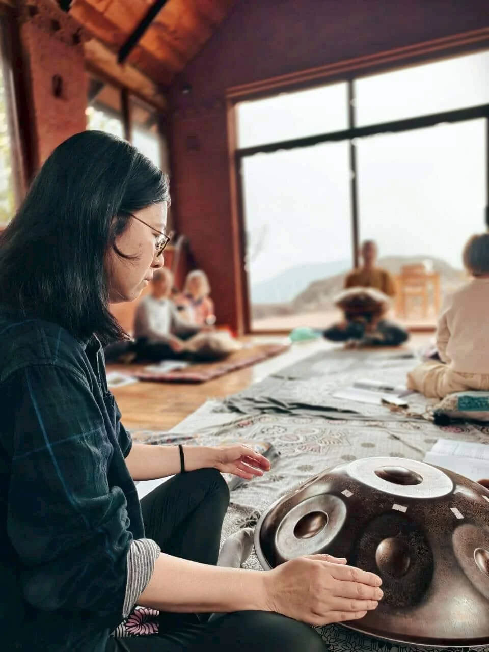 Retreat for læring af handpan
