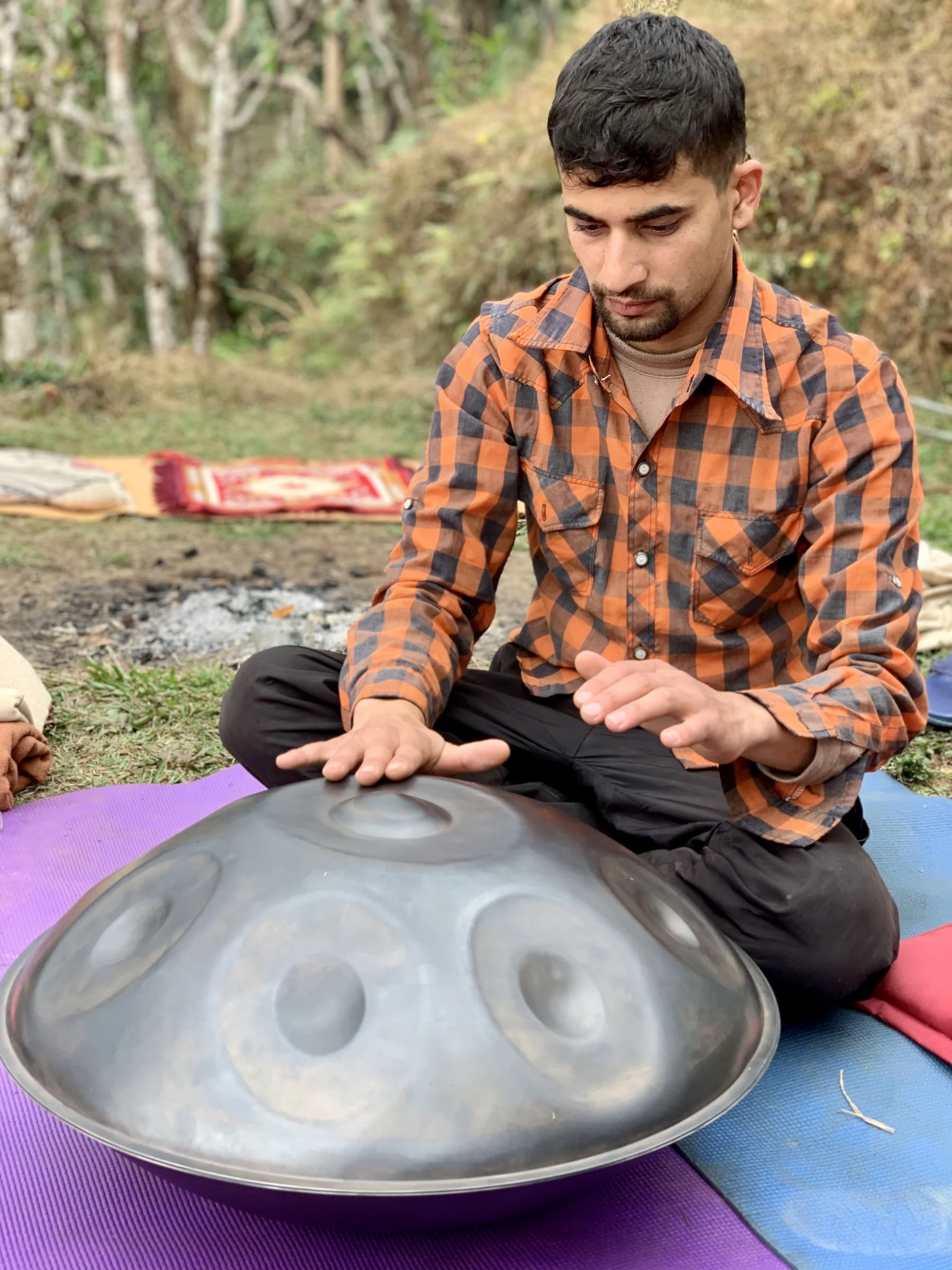 Retreat for læring af handpan