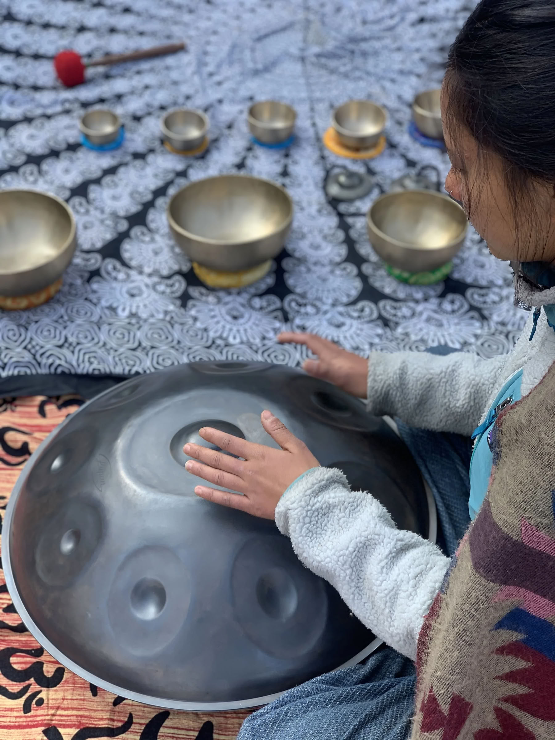 Retreat for læring af handpan