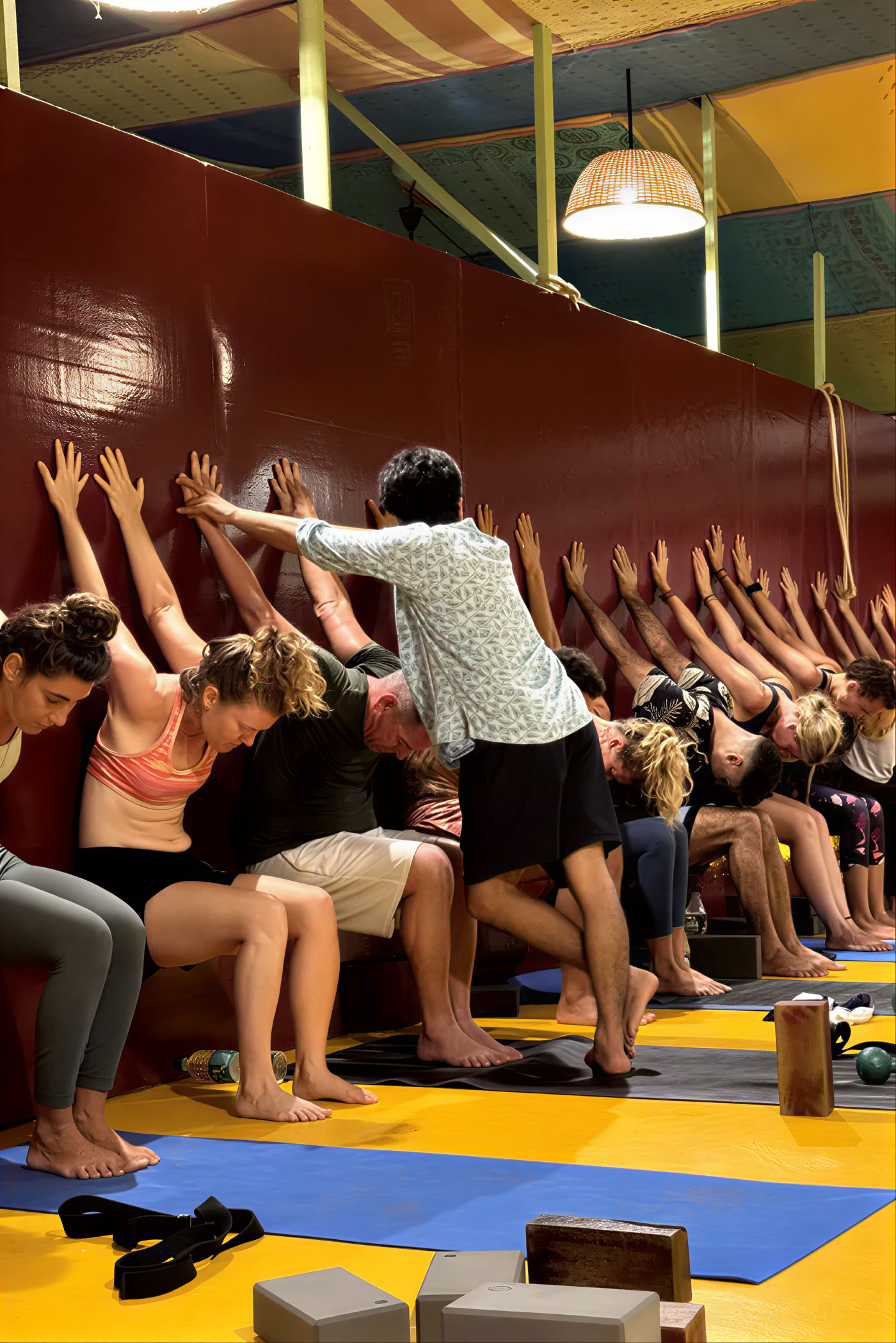 Drop-in yogaklasser i Varkala, Kerala