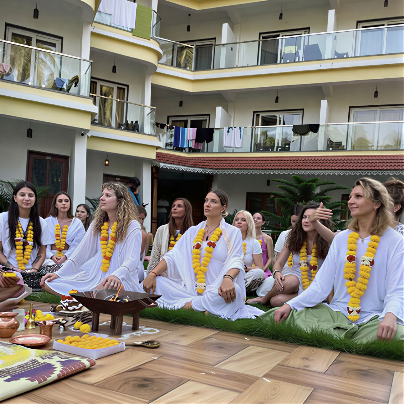 100-timers avanceret læreruddannelsesforløb i tantra og kundaliniyoga i Goa, Indien