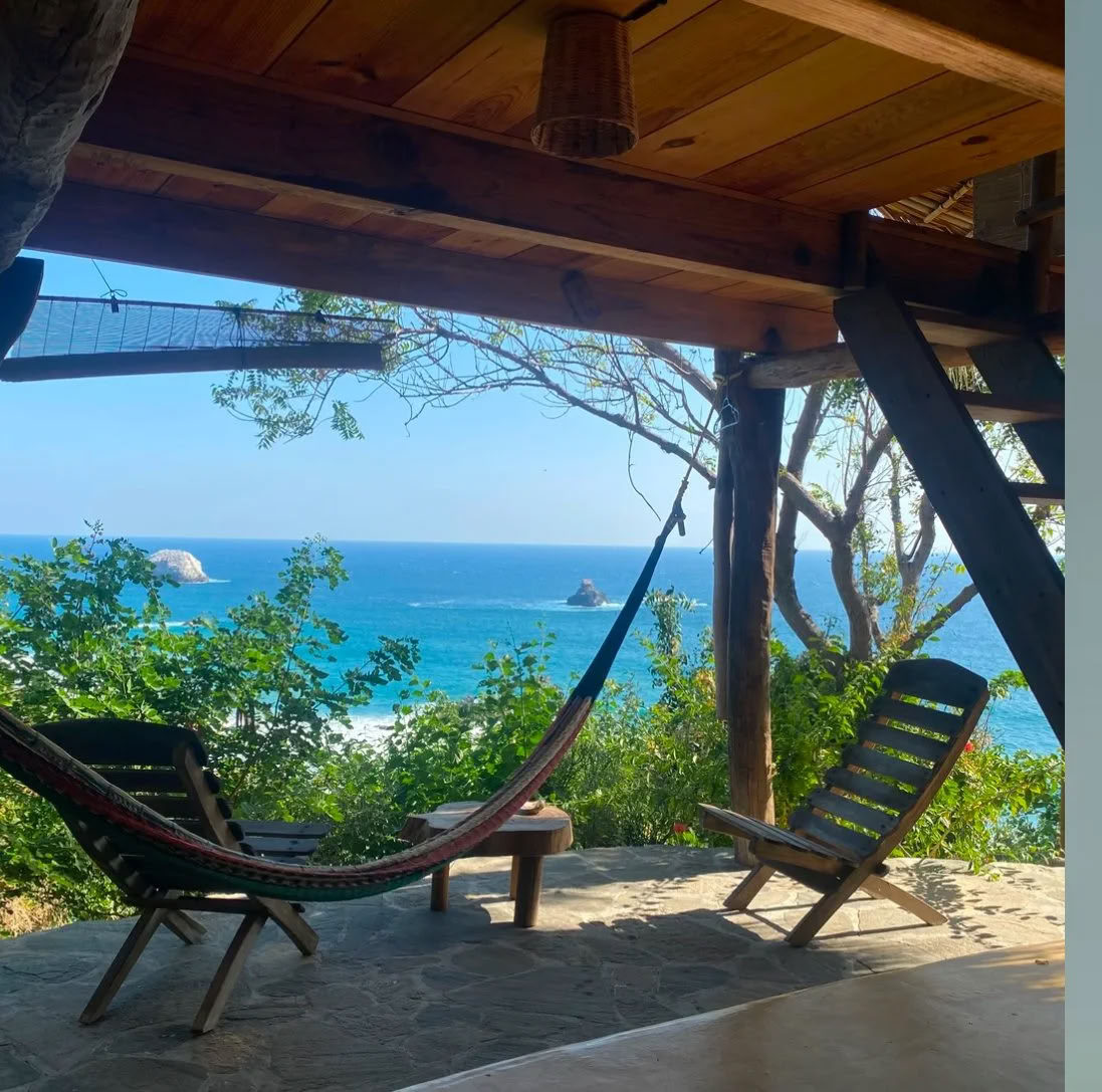 Yoga-retreat ved stranden i Mexico