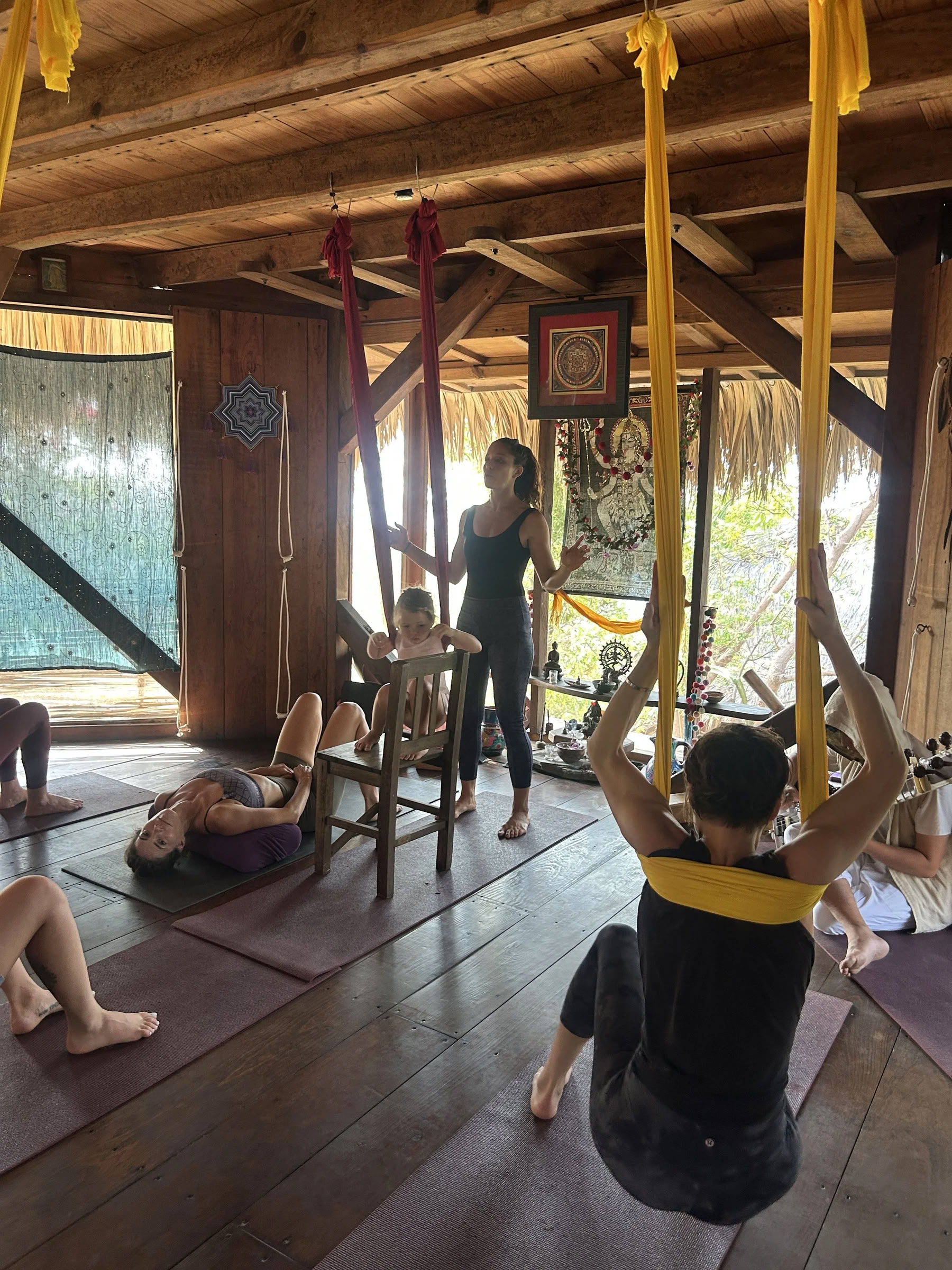 Vandring, yoga og åndelig udforskning