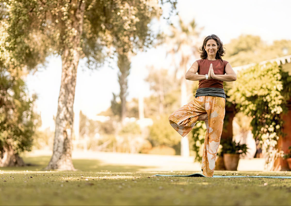 1:1 yogasession i Sotogrande