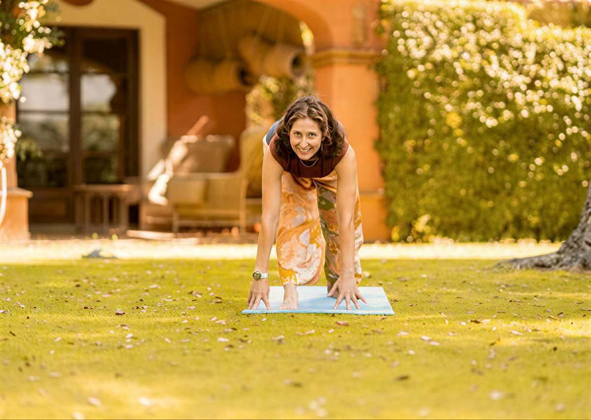 1:1 yogasession i Sotogrande