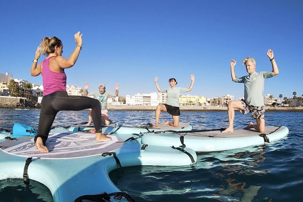 Paddleboarding (SUP) og yogaretreat på Gran Canaria