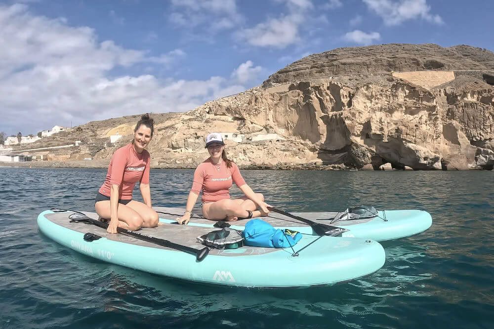 Paddleboarding (SUP) og yogaretreat på Gran Canaria