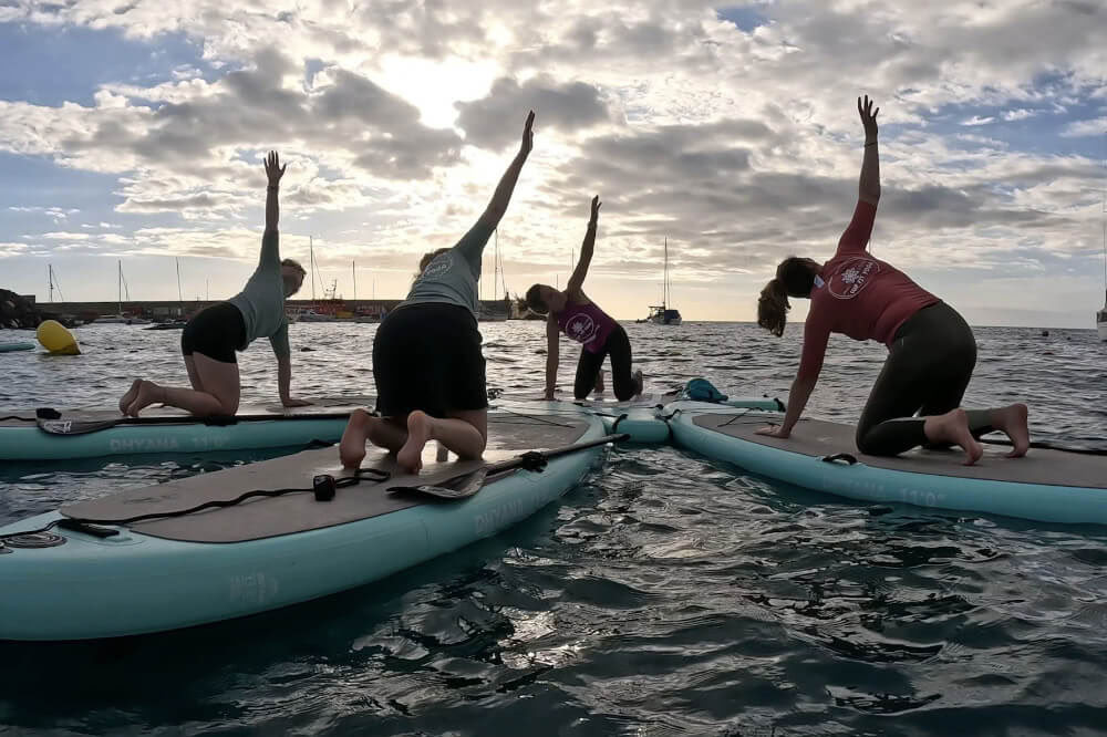 Paddleboarding (SUP) og yogaretreat på Gran Canaria