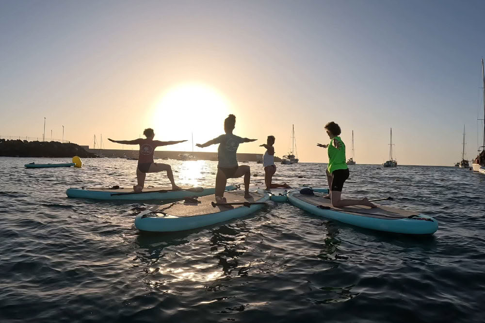 Paddleboarding (SUP) og yogaretreat på Gran Canaria
