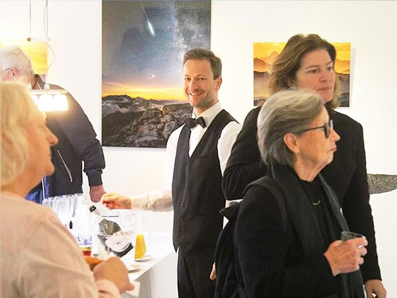 Fredag + søndag: Møde med John David