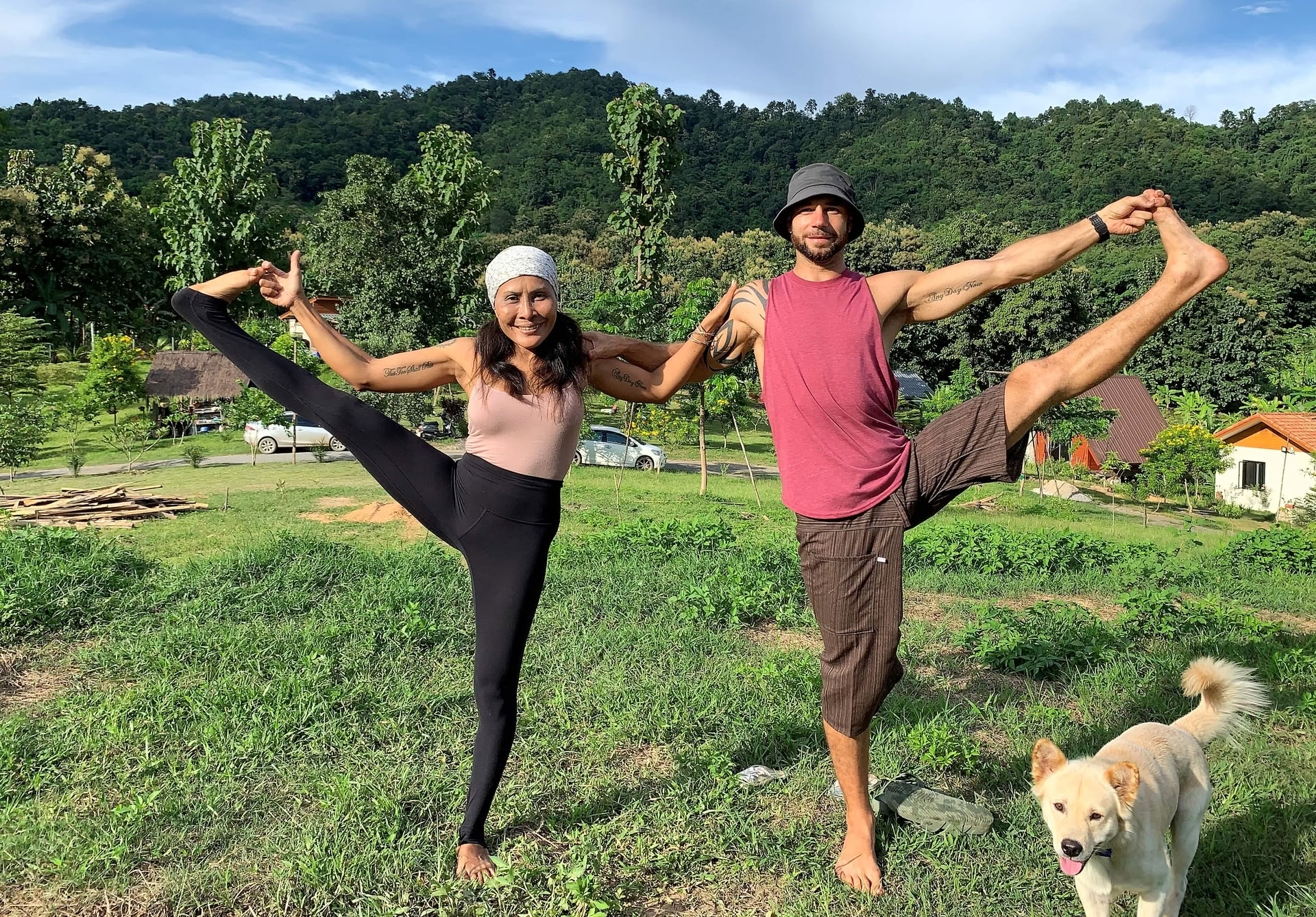 Yoga- og meditations-retreat hos værtsfamilie