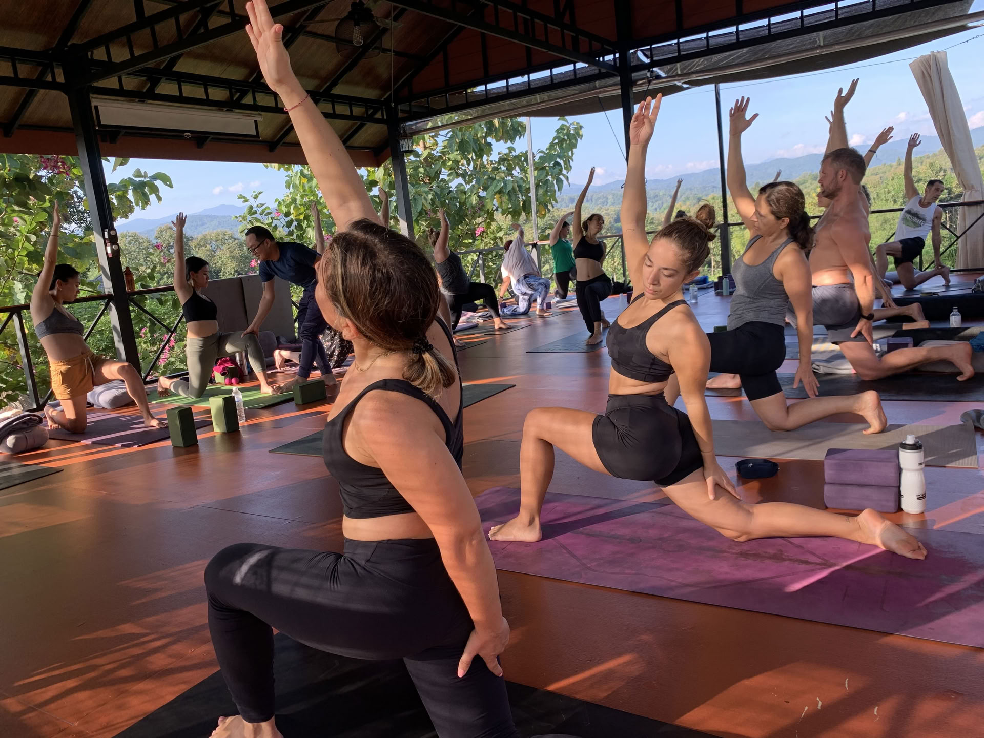 Yoga- og meditations-retreat hos værtsfamilie