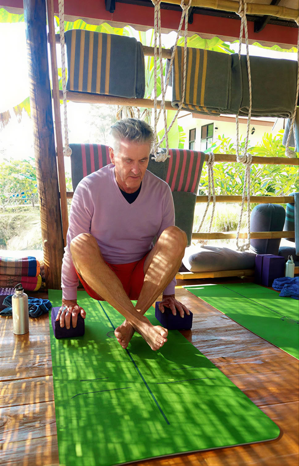 Yoga- og meditations-retreat hos værtsfamilie