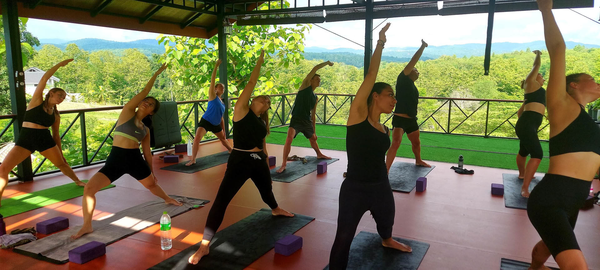 Yoga- og meditations-retreat hos værtsfamilie