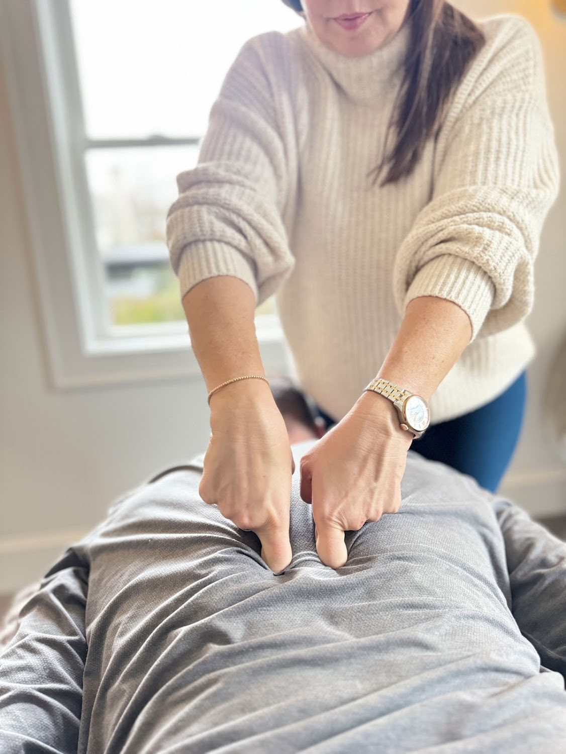 En-til-en udstrækning hos Valley Rock Massage House