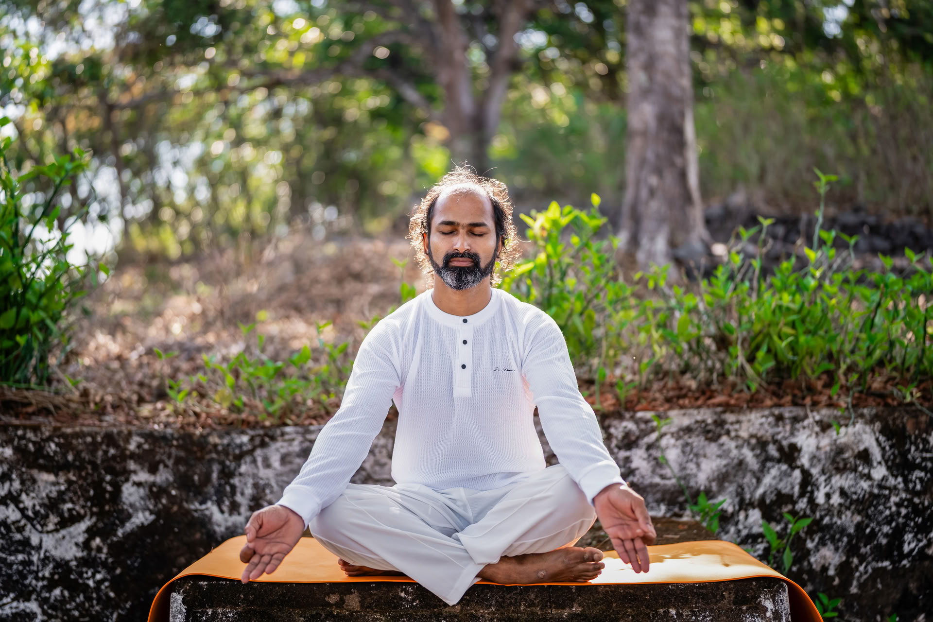 Yogakursus i Kerala
