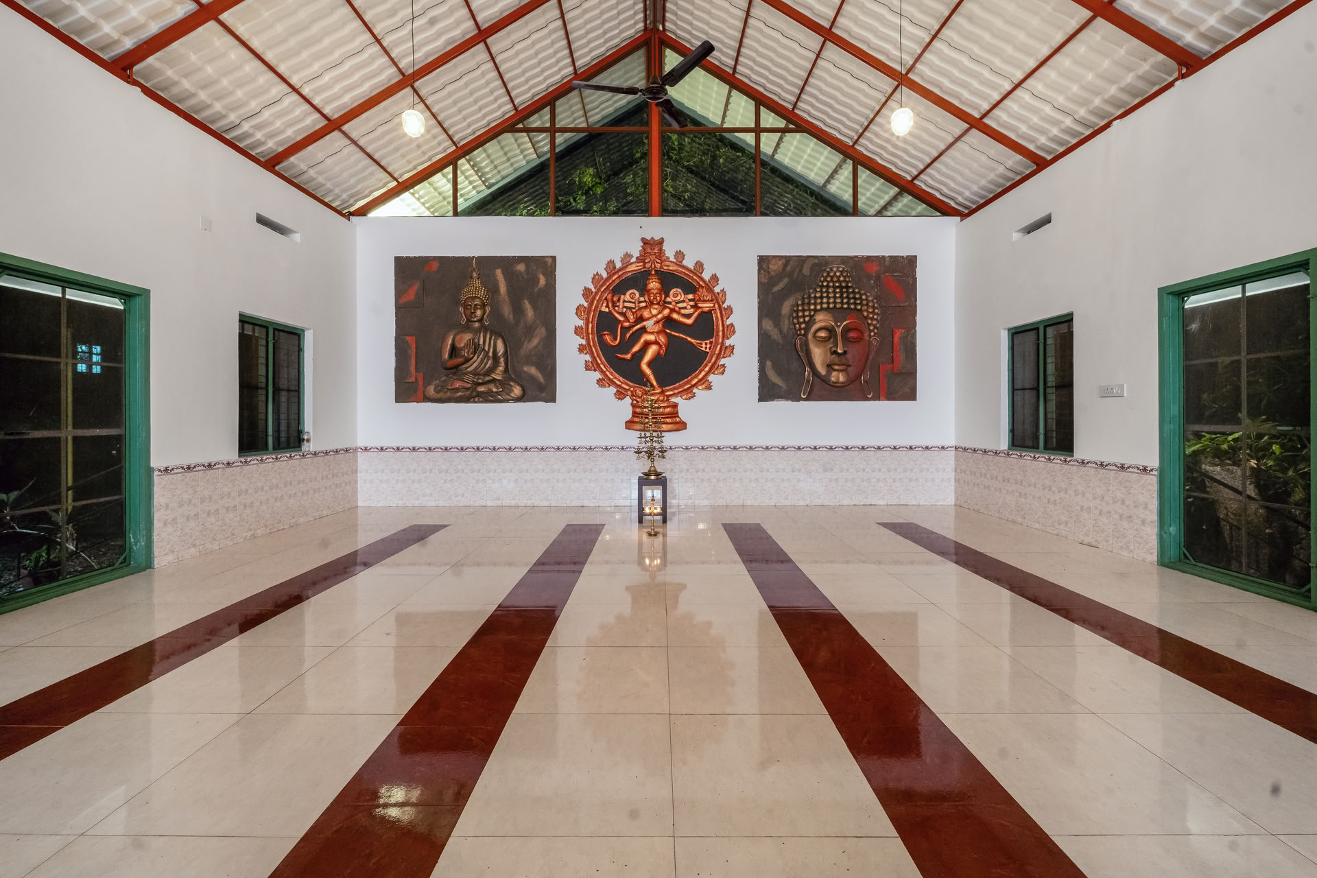 Yogakursus i Kerala