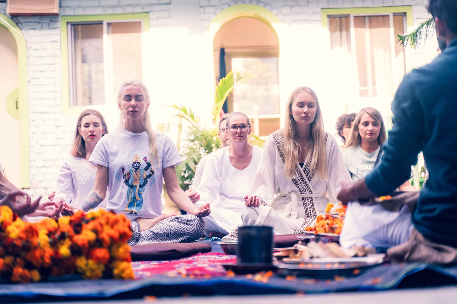 100 timers pranayama-læreruddannelse i Rishikesh
