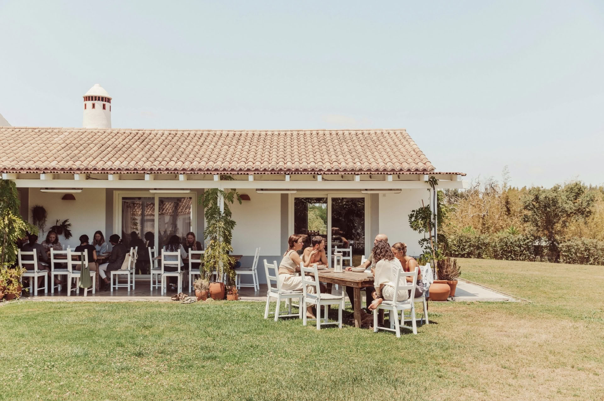 Genforbindende yogaretreat i Portugal