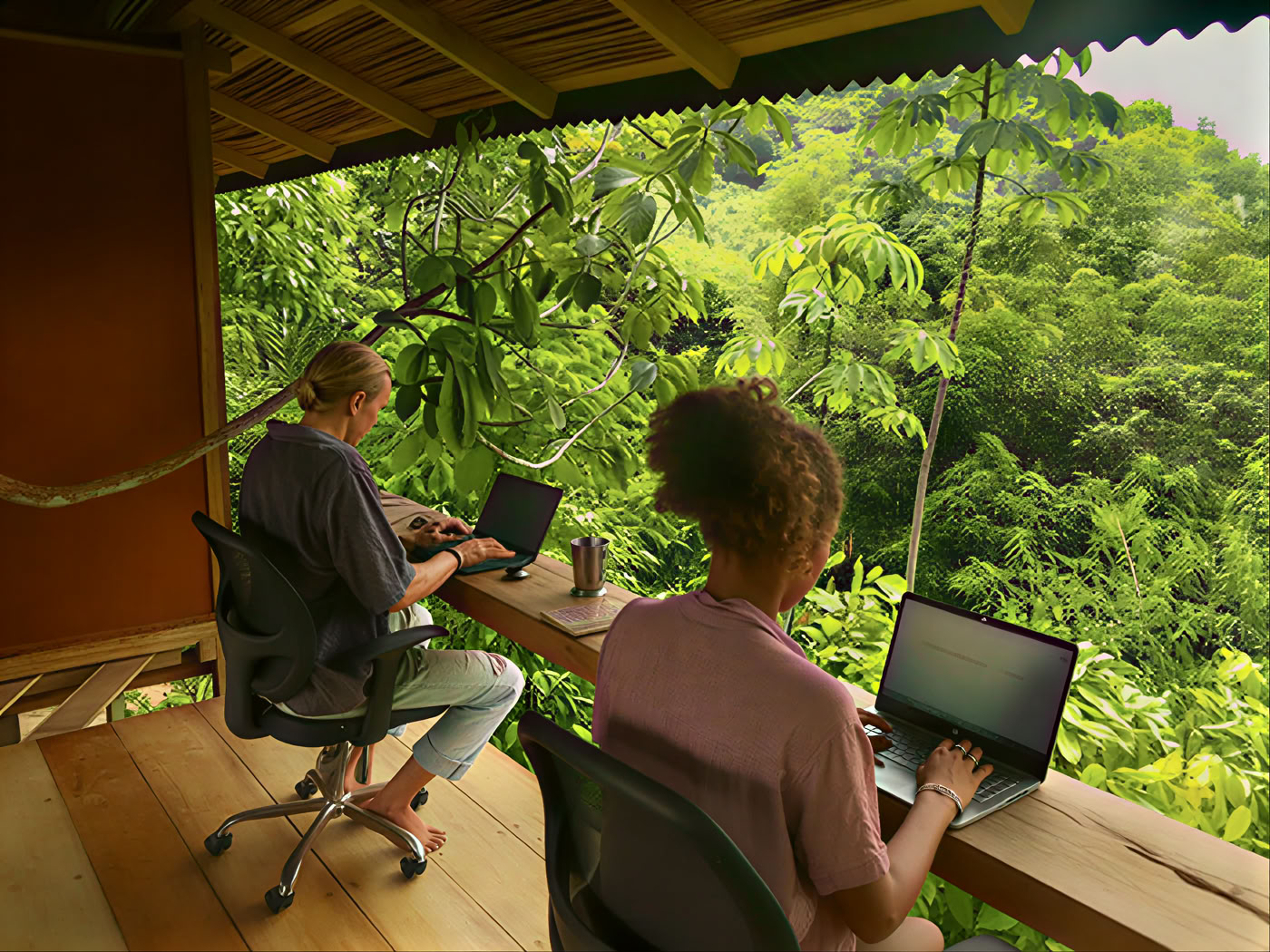 Landligt coworking