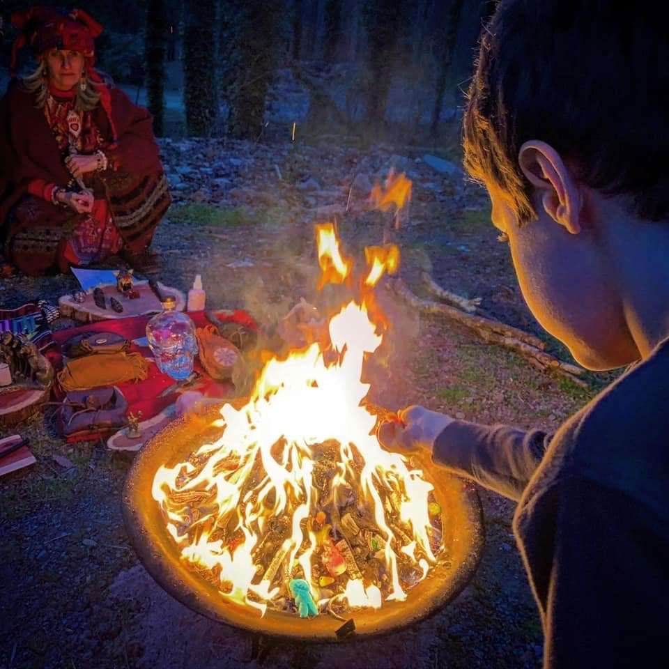 Mayansk ildceremoni