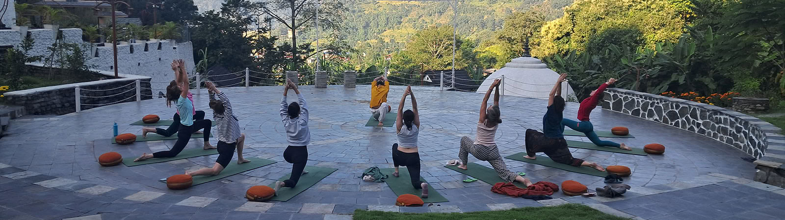 Yoga wellness-retreat