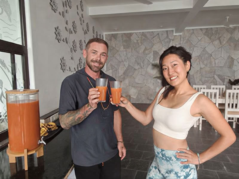 Yoga-colonrensningsprogram