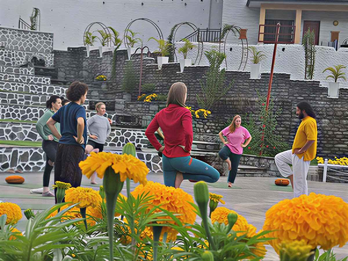 Solopgangsyoga-tur