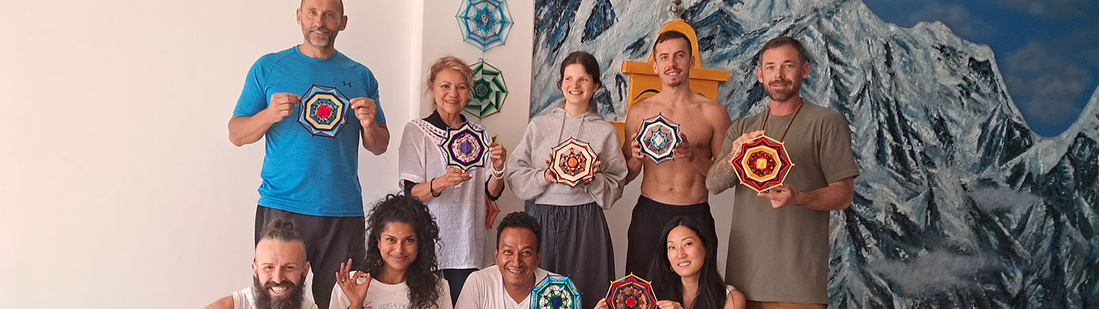 Mandala-vævningsworkshop