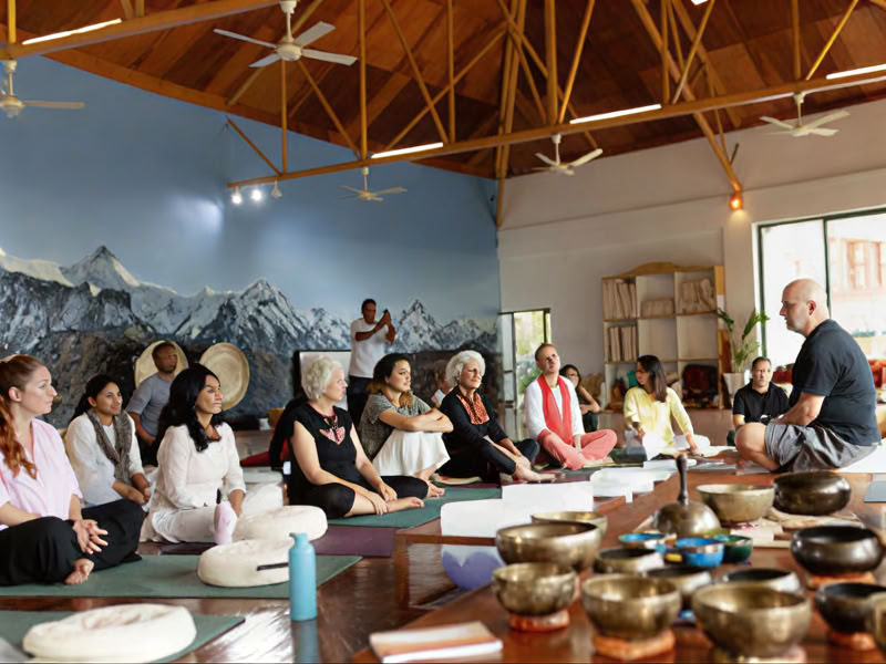 Mandala-vævningsworkshop