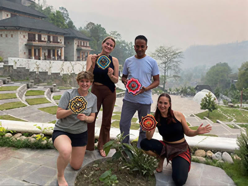 Mandala-skabelsesretreat