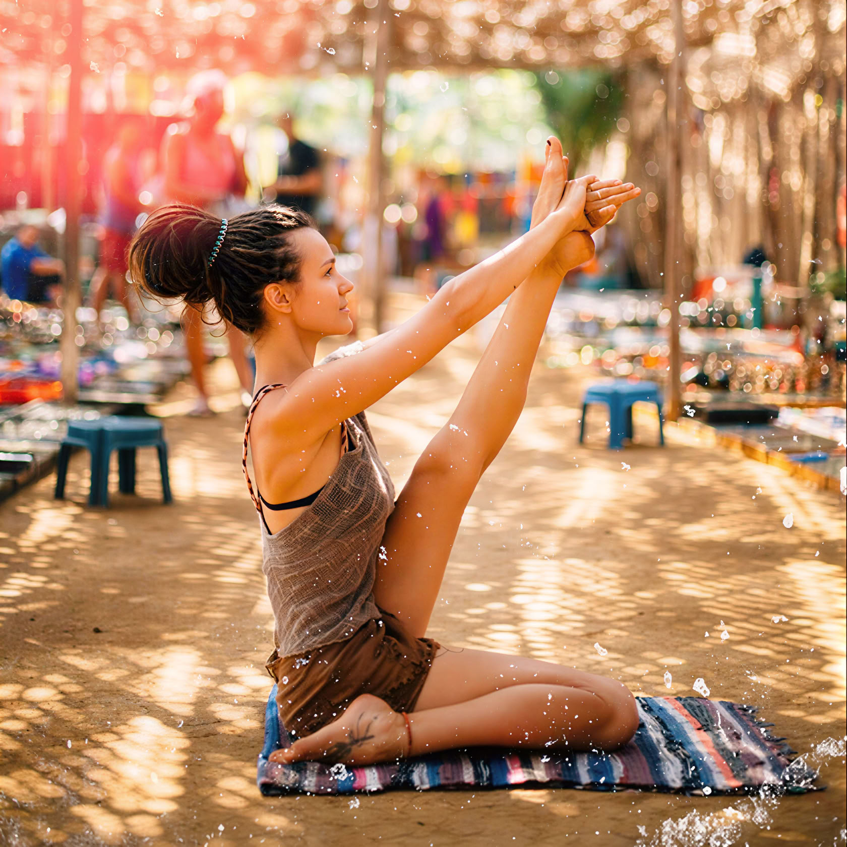 Jordforbindende weekendyoga-retreat