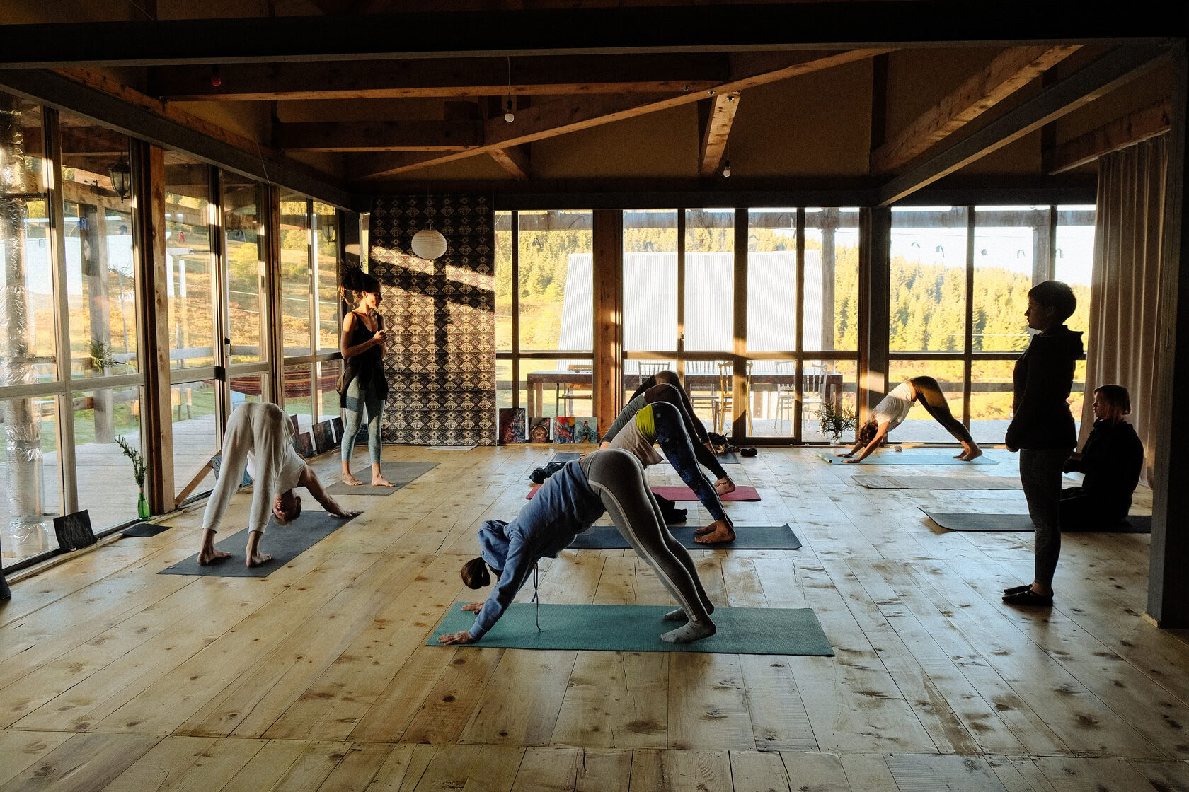Jordforbindende weekendyoga-retreat