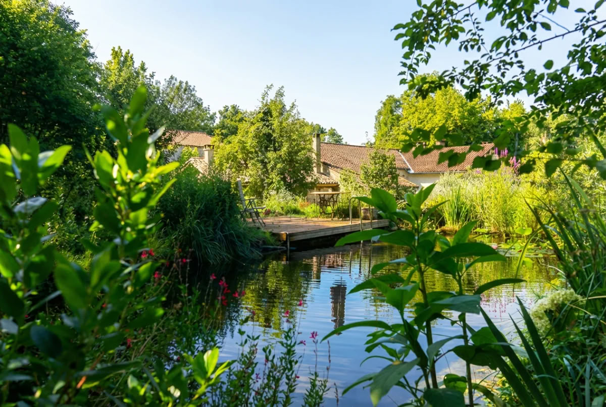 Øko-graviditetsretreat i Frankrig med partnere