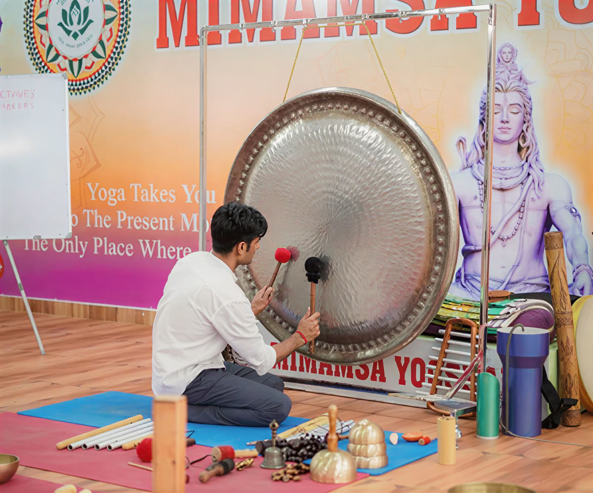 Lydhealeruddannelse i Rishikesh