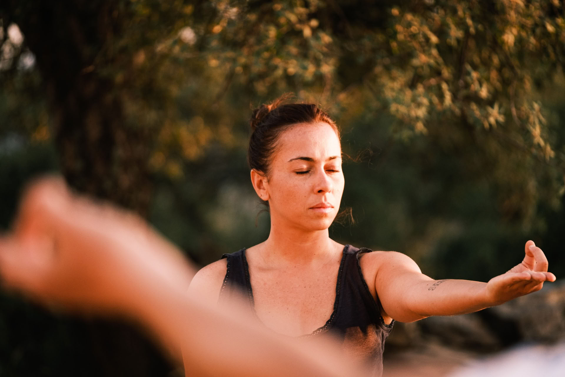 Yogadag i naturen
