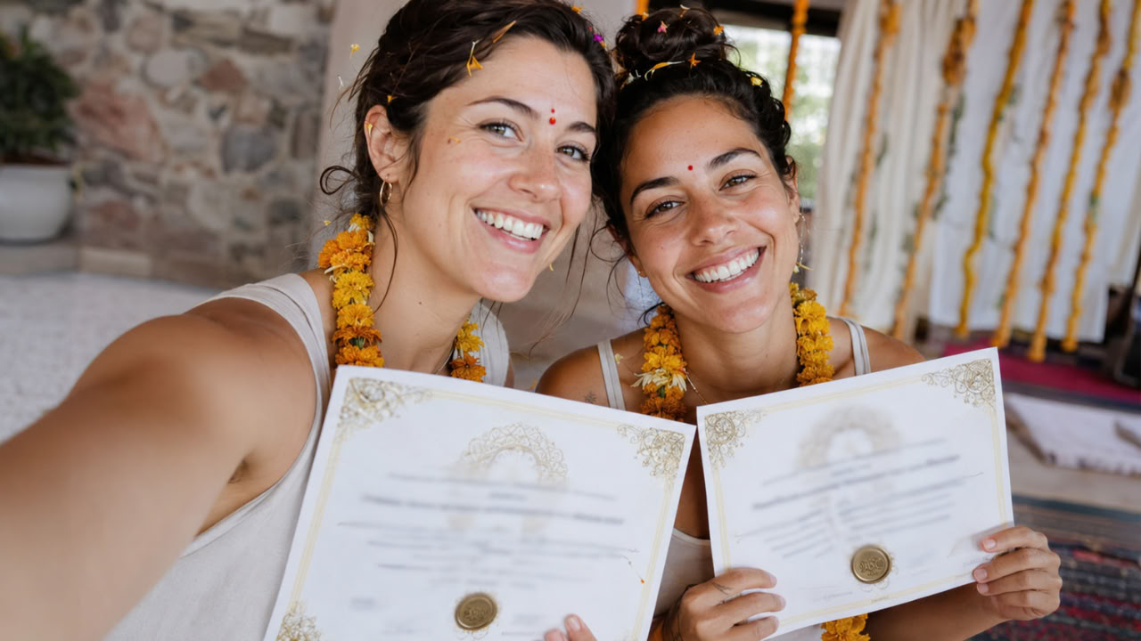 200-timers yogalæreruddannelse i Rishikesh – 1. jan. til 11. jan.