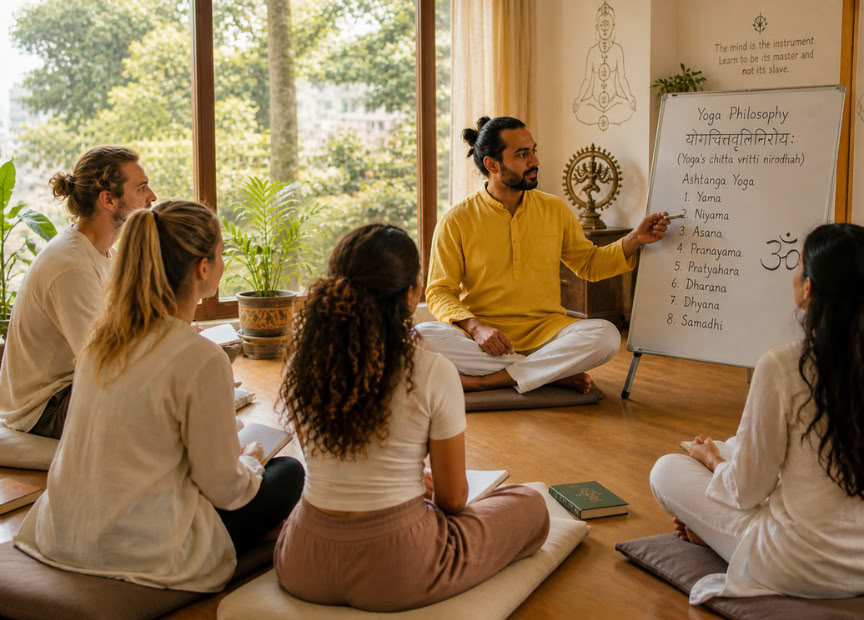 200-timers yogalæreruddannelse i Rishikesh – 1. jan. til 11. jan.