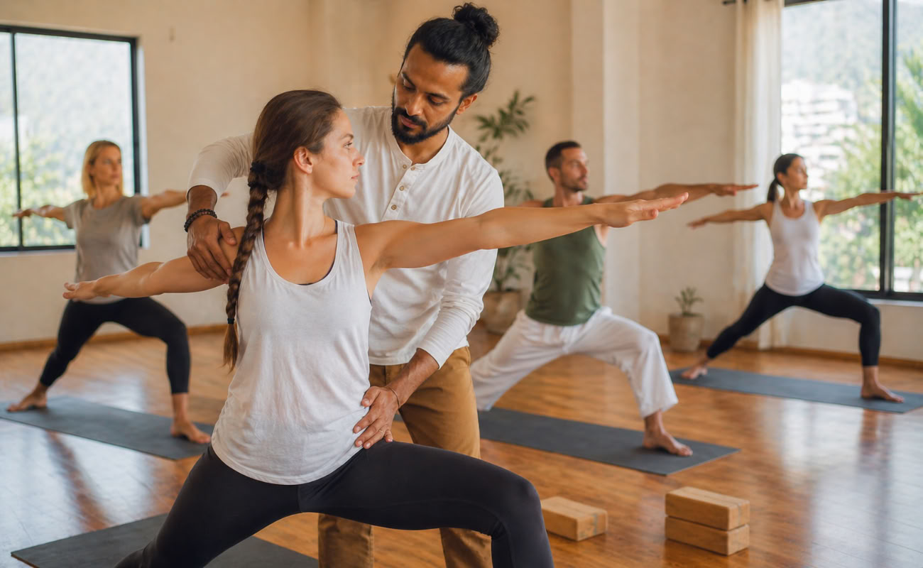 200-timers yogalæreruddannelse i Rishikesh – 1. jan. til 11. jan.