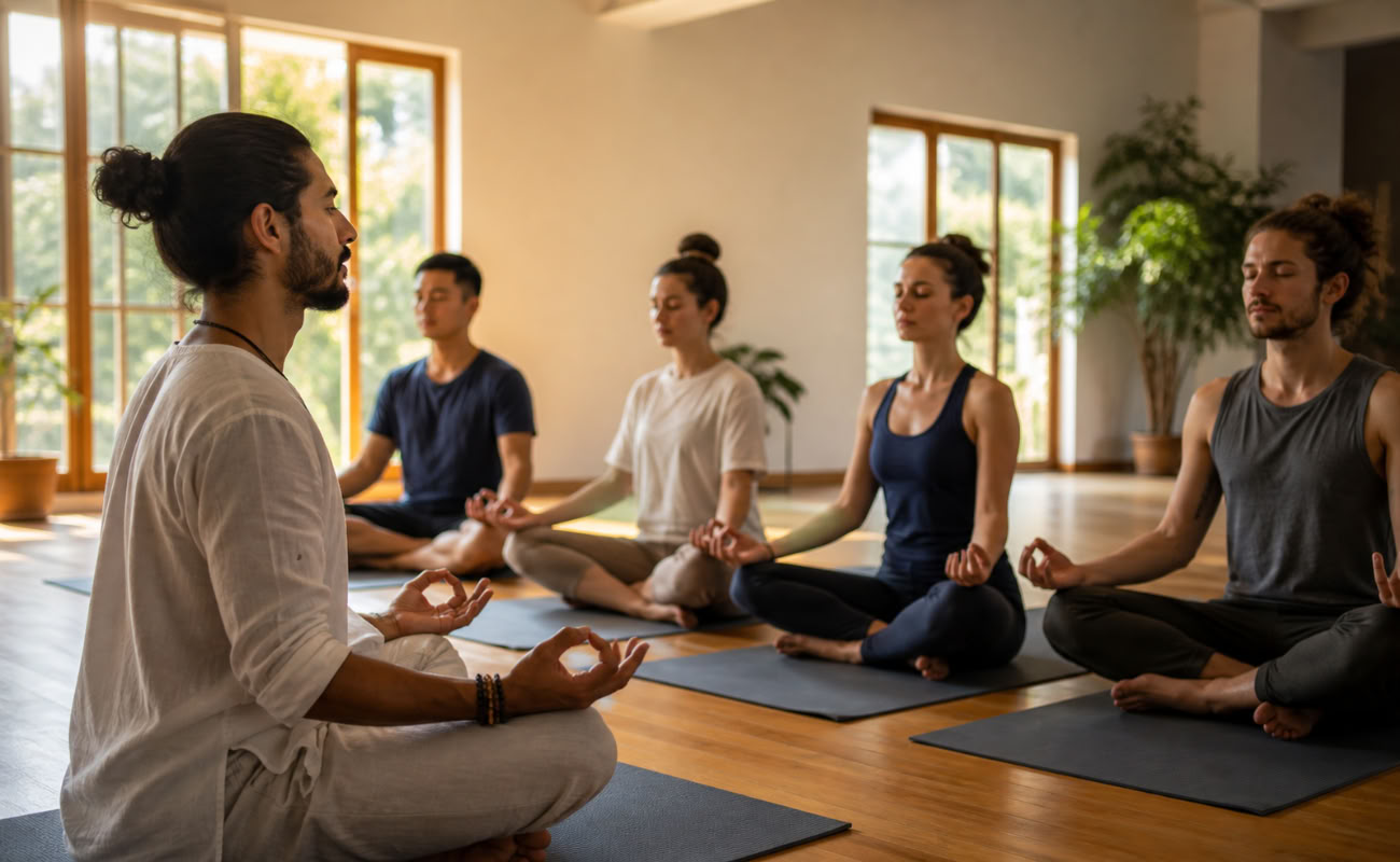 200-timers yogalæreruddannelse i Rishikesh – 1. jan. til 11. jan.