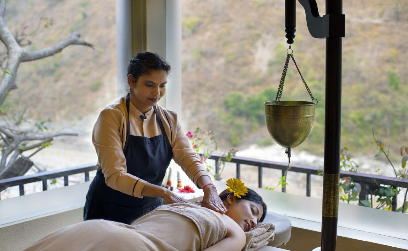 14 dages yogaretreat med ayurvediske behandlinger