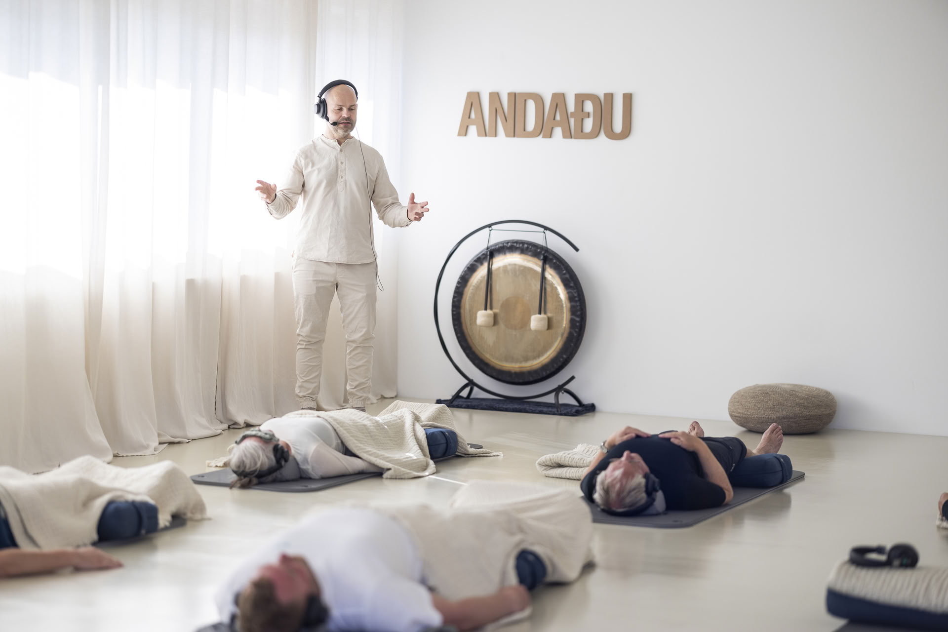Åndedrætsøvelse med Andri