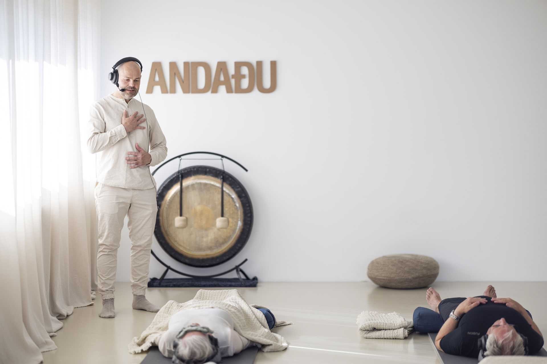 Åndedrætsøvelse med Andri