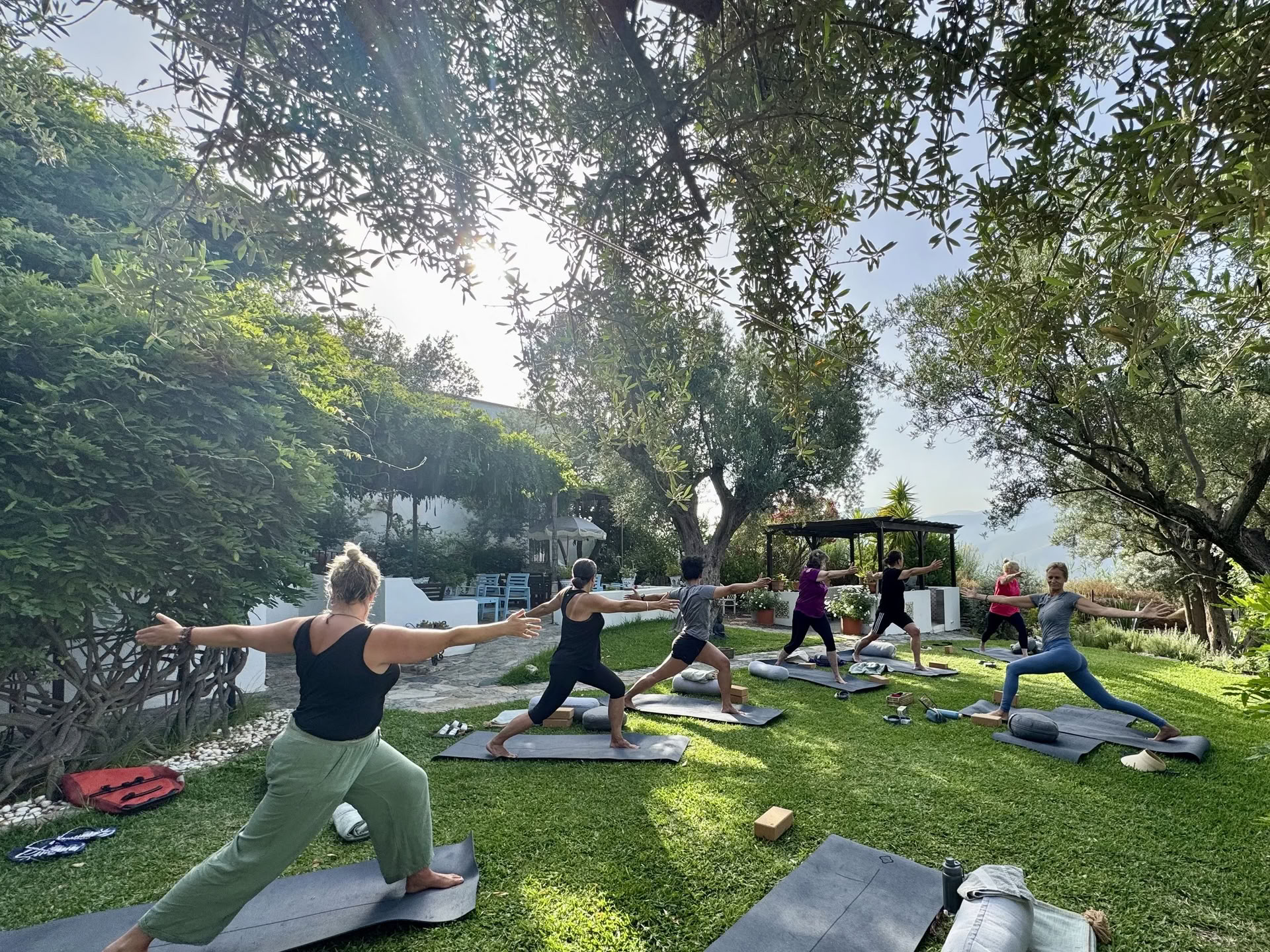 7-dages yoga-retreat for at genfinde forbindelsen og genoprette balancen i Orgiva, Spanien