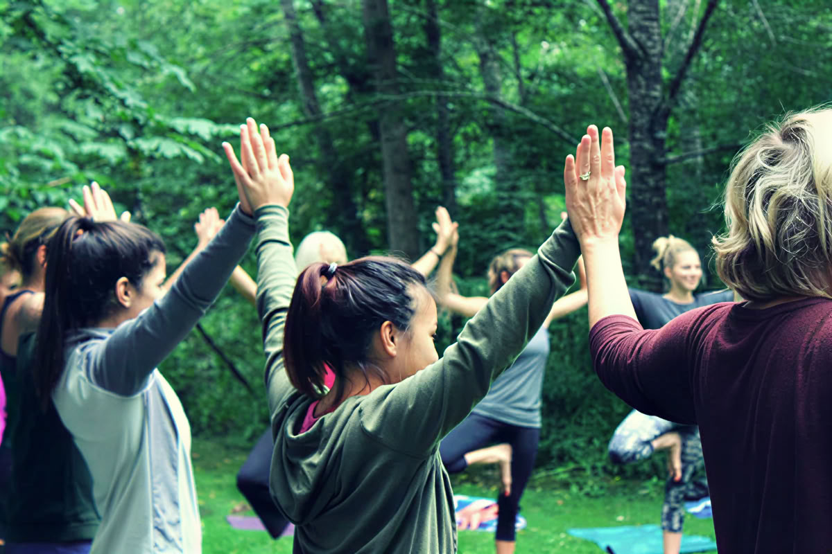 Luksuriøst yogaretreat i Frankrig