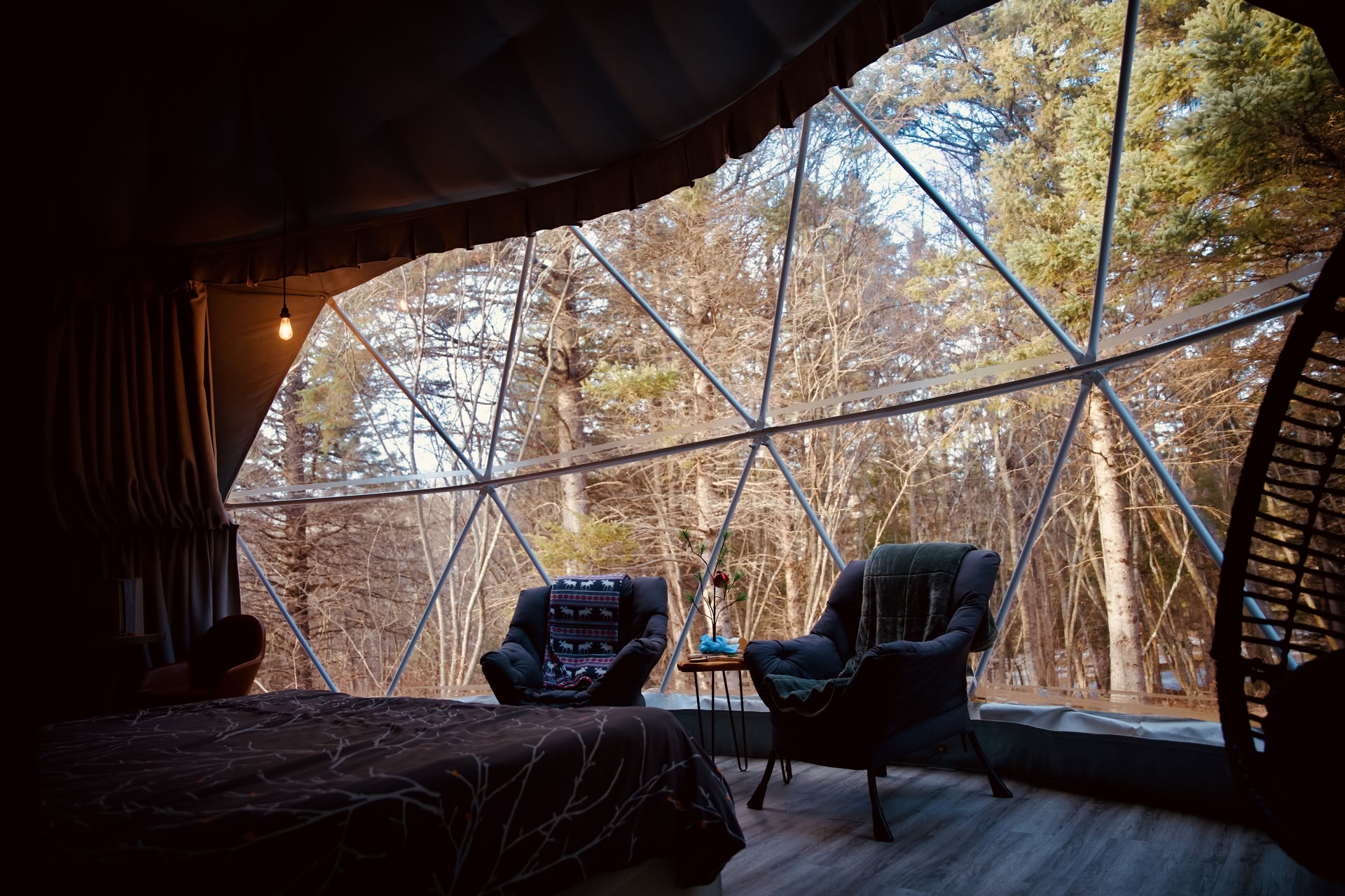 Akadi Lumina Glamping-oplevelsen