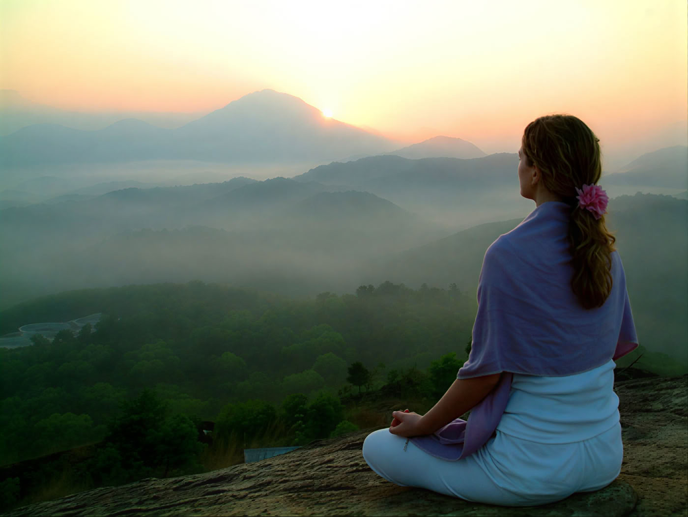 Yoga-retreat i en ashram